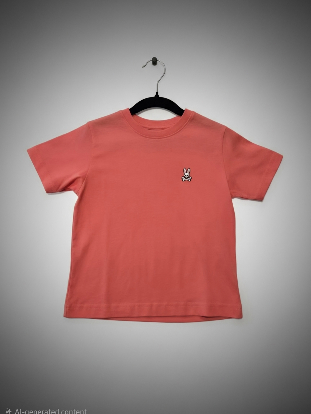 Psycho Bunny Coral Short-Sleeve Logo Tee